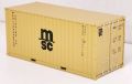 Container 20 ft MSC gelb